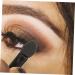 Baluue 100pcs Mini Eyeshadow Swab Foam Eyeshadow Eyelash Spoolie Mascara Wand Plastic Black - Buy Online on GoSupps.com