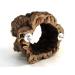 Only here: cork ring for sitting nibbling climbing playing for all birds: budgie nymphensittich parrot canaries & co rodent and other small animals - purely natural species -appropriate