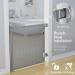 BabyBond Retractable Baby Gate | Extra Wide 71x33 Inch | Punch-Free Install for Kids/Pets | Indoor/Outdoor Dog Gate for Doorways/Stairs | Grey - Buy Online on GoSupps.com