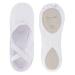 Dance pattern ballet shoes girls and women - Charlie - shared leather sole - ballet gaps for children and adults - dance shoes for ballet 33 EU white