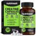 NutriNeat Creatine Capsules (120 Capsules) Creatine Monohydrate Capsule Creatine Supplements for Women & Men 1000 mg per Serving Workout Nutrition for Men and Women