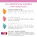 Real Techniques Miracle Powder Sponges - 2 Pack for Flawless Makeup - Buy Online on GoSupps.com