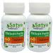 Shilajit Forte Capsules 500 mg. 60 Veg. Capsule | Shilajit (Asphaltum) Extract Capsules for Men and Women | Ayurvedic Herbal Supplement/Remedies | 10:1 Forte (2 Bottles of 60 Capsules) 120 Count (Pack of 1)
