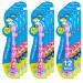 Wellsamed savings set with 12 pieces Wellsakids Soft children's toothbrushes Girls toothbrush for children aged 2-7 years Girl 1 piece (pack of 12)