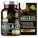Pure Himalayan Shilajit Supplement for Men and Women, 40,000MG, Max Strength Contains 50% Fulvic Acid with Over 85 Trace Minerals to Support Energy, Brain and Immunity, 120 Veg Caps