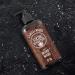 Beard Wash Shampoo with Argan & Jojoba Oils - Softens & Strengthens - Sandalwood Scent - 17 oz Bottle - Buy Online on GoSupps.com