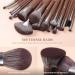 Ducare 22Pcs Makeup Brush Set with Bag - Premium Synthetic Kabuki Brushes for Foundation, Blending, Powder, Blush, Concealers, and Eye Shadows - Buy Online on GoSupps.com