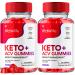 (2 Pack) Activelife Activlife Keto ACV Gummies Active Life Keto+ ACV Gummies Apple Cider Vinegar Vitamin Supplement Activ Life Formula (120 Gummies)