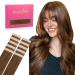 If Salife Tape Extensions Real Hair Helles Auburn Braun 10Pcs Tape In Extensions Real Hair 20g 25cm Invisible Hair Extension Real Hair Invisible smooth real hair tape refill pack for girls 25cm 20g 10PCs #5R Helles Auburn