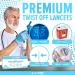 JJ CARE Twist Off Blood Lancets (Pack of 400) - Sterile 30-Gauge Lancets for Diabetes Testing - Triple Beveled Tip - Buy Online on GoSupps.com