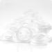 Adapter for pacifier & chain | Silicone O-ring | transparent | 5 pieces