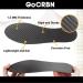 Carbon Fiber Insole for Toe Pain Relief | Rigid Inserts for Shoes | Recovery from Turf Toe, Hallux Rigidus & Arthritis | Men 8.5 / Women 9.5 - Buy Online on GoSupps.com