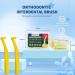Kingubznis 80 Count Interdental Brush Cleaner - Dental Hygiene Brushes for Tight Teeth - Yellow - Buy Online on GoSupps.com