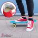 Kids Shoe Inserts - Extra Sticky Heel Grips for Added Comfort and Volume | Pink Butterfly Design - Buy Online on GoSupps.com