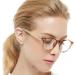 Shop OCCI CHIARI Lightweight Designer Yellow Acetate Reading Glasses for Women | Stylish 3.0 Magnification - Buy Online on GoSupps.com