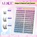 ALICE Natural Lash Clusters DIY Eyelash Extensions 9-11mm Short C Curl Individual Lashes Wispy Anime Lash Extensions Handmade Manga Eyelash Clusters 144 Pcs U22 - Buy Online on GoSupps.com