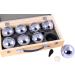 Engelhart Luxury Petanque Balls Set - 8 Boules in Wooden Box | Premium Jeu de Boules for International Shipping - Buy Online on GoSupps.com