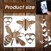 Insect Style Stencil Set - 20 Reusable Stencils for DIY Painting on Wood, Canvas & Christmas Decor - Animal, Plant, Music Themes - Bee, Butterfly & More - Buy Online on GoSupps.com