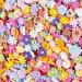 100Pcs Flower Daisy Slime Charms Set Easter DIY Craft Mixed Making Resin Jewery Making Charms Embellishments Flatback Resin Charms Flower Cabochons for DIY Scrapbooking Craft Decoration Crafts