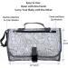 Portable Waterproof Nappy Changing Mat with Clutch | Travel Changing Pad Organizer - BPA Free - Buy Online on GoSupps.com