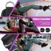 NEALFIT Ankle Strap for Cable Machine - Gym Ankle Cuff for Kickbacks, Leg Extensions, Glute Workouts - Black - Single - Buy Online on GoSupps.com