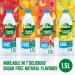 Volvic Sugar Free Lemon and Lime Flavoured Water 6x1.5L - Refreshing Hydration - Buy Online on GoSupps.com