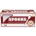 HOGOWARE 500 White Plastic Spoons, Medium Weight Disposable Cutlery, Great for Take-Out, Party, Picnics, Outdoor Events, 1 Box