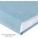 Buy Linen Photo Album 10x15 for 300 Photos | Perfect for Baby Wedding & Family Memories - Cyan-Blue - Buy Online on GoSupps.com