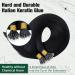 RUNATURE Black Nano Ring Human Hair Extensions 20 Inch 50g - Real Black Nano Beads Hair Extensions - Buy Online on GoSupps.com