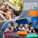 Yulejo 3 Pcs Inflatable Camping Travel Pillows - Lightweight Portable Backpacking Pillow for Neck and Lumbar Support - Ideal for Camp, Hike, Sleep - 3 Colors - Buy Online on GoSupps.com