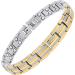 Magnetrx Ultrastarkes Titan Magnet Hard Band for Women | Adjustable Magnetic Titanium Bracelets (Silver & Gold) - Perfect Fit Size Tools - Buy Online on GoSupps.com