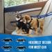 Slowton Double Dog Safety Belt - Dual-Pet Car Head Support for Small & Medium Dogs | Elastic Strap No Cable Blue | Ideal for Safe Vehicle Travel - Buy Online on GoSupps.com