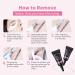 Beauty7 DIY Eyelash Extension Kit - Beginner Lash Kit for At-Home Application - 10D Cluster Lashes with Remover Cream, Adhesive Glue, and Curved Tweezer - Buy Online on GoSupps.com