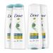 Dove Nutritive Solutions Shampoo & Conditioner for everyday hair care Daily Moisture 1420 ml (Pack of 4 : 2 Shampoos + 2 Conditioners) Daily Moisture Shampoo + Conditioner 355 ml (Pack of 4)