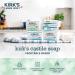 Kirk's Castile Bar Soap - Premium Coconut Oil, Aloe Vera, Sensitive Skin Formula - 3 Pack (4 oz. each) - Buy Online on GoSupps.com