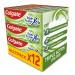 Colgate Triple Action Xtra Fresh toothpaste pack of 12 x 75 ml toothpaste with fluorine protection against caries helps with the preservation of white teeth fresh breath for the whole family New version