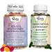 Birth Core Prenatal Vitamins for Women & CoQ10 2 Bottles Multivitamin Prenatal Gummies DHA Folic Acid Folate Cardiovascular & Antioxidant Support Conception & Fertility Supplements for Women