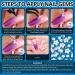 15ml Nail Rhinestone Glue Gel Kit with 3D Charms & Accessories - UV/LED Needed, Flowers, Gems, Pearls, Bow Beads, Brush Tool, Tweezer - 15ml Glue + 3D Flowers + Tools Set - Buy Online on GoSupps.com