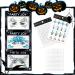 Face Jewels - Makeup & Festival  Unicorn Mermaid Temporary Tattoo for Rave Party Body Eye Face Gem Stickers (Collection 1)