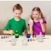 Christmas Ceramic Figurine Paint Kit - Set of 6 Unpainted Ceramics for Kids Art Project | Holiday Party Decoration & Keepsake | Includes Paint & Brushes - Buy Online on GoSupps.com