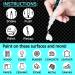 White Paint Marker 8-Pack, 0.7mm Extra Fine Tip - Made in Japan for Rock, Wood, Glass, Fabric, Metal & More | White Paint Pens for Bold Color & 100% Coverage - Buy Online on GoSupps.com