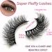 7 Pairs of 3D False Eyelashes Cat Eye Fluffy Volume Curly Cat-Eye Artificial Eyelashes Natural Look Reusable Handmade Faux Mink Makeup Eyelashes (7P-HR-Z03) - Buy Online on GoSupps.com