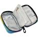 Pfrewn 7 Day Rainbow Watercolor Butterfly Pill Organizer | Portable Weekly Vitamin & Medicine Holder - Travel-Friendly Zipper Pouch - Buy Online on GoSupps.com