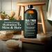 Tea Tree Hair and Body Moisturizer - Hydrating Lotion with Peptides Coconut & Avocado Oils - Daily Leave-In Conditioner for Men & Women - 8 oz - Buy Online on GoSupps.com