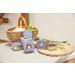 L SSIG Snack Box Set of 3 - Stainless Steel Tiny Farmer Lilac | Eco-Friendly & Durable Lunch Containers - Buy Online on GoSupps.com