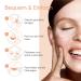 Apricot Eye Pads with Hyaluronic Acid | Anti-Aging Reusable Silicone Eye Care Pads | International Shipping Available - Buy Online on GoSupps.com