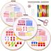 Bradove 4 Set Embroidery Stitches Practice Kit  Embroidery Kit for Beginners with Embroidery Patterns  Beginner Embroidery Kit  Embroidery Kits for Adults  Hand Embroidery Kit  Embroidery Kit for Kids