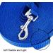 3m Blue Track Line for Dogs - Durable Nylon Leash Weatherproof Training Line with D-Carabiner & Grip Cushion for All Dog Sizes - Buy Online on GoSupps.com