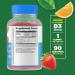 Lifeable Sugar Free Vitamin D for Kids 1000 IU Gummy Supplement - Gluten Free, Vegetarian Chewable for Strong Bones - 90 Gummies - Buy Online on GoSupps.com