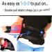 Medibrace Back Support Belt | Adjustable Lumbar Vortex Bandage for Lower Back Pain Relief | 3X-Large Persian Blue (112-129cm) - Buy Online on GoSupps.com